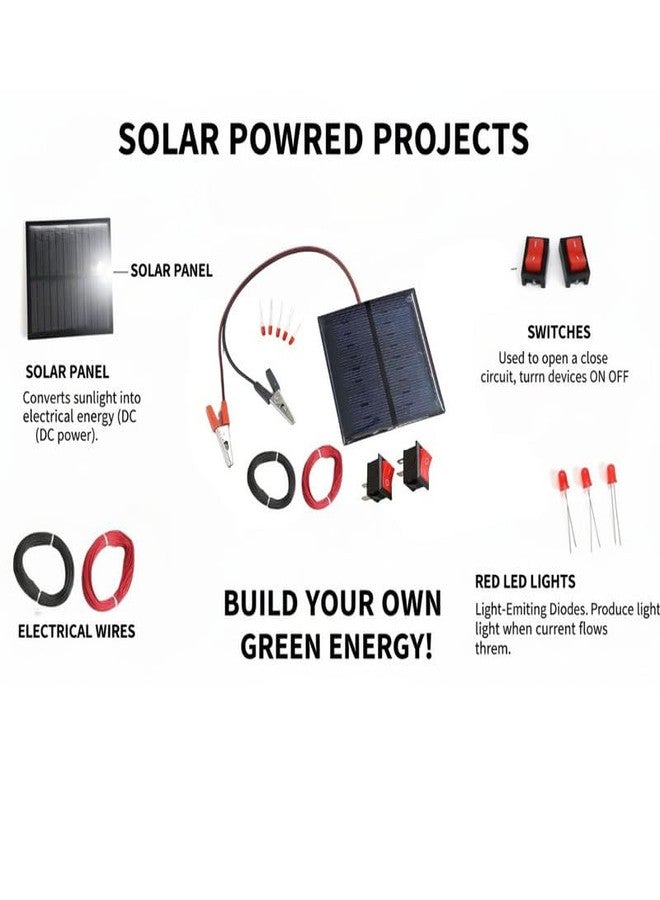 ESPtronics مجموعة أدوات ESPtronics لمشروع علمي يمكنك صنعه بنفسك: نموذج خلية شمسية صغيرة تعمل بالطاقة المتجددة، مناسبة لطلاب المدارس والطلاب في مجال تعليم العلوم والتكنولوجيا والهندسة والرياضيات. - Image 5